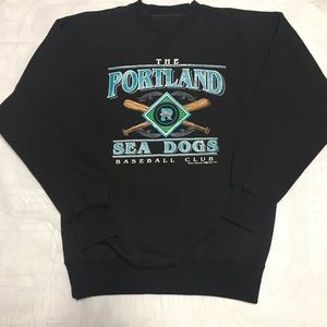 Vintage Portland Maine Sea Dogs Pullover